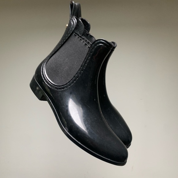 Catherine Malandrino Glossy Gold Studded Boots - Picture 5 of 10